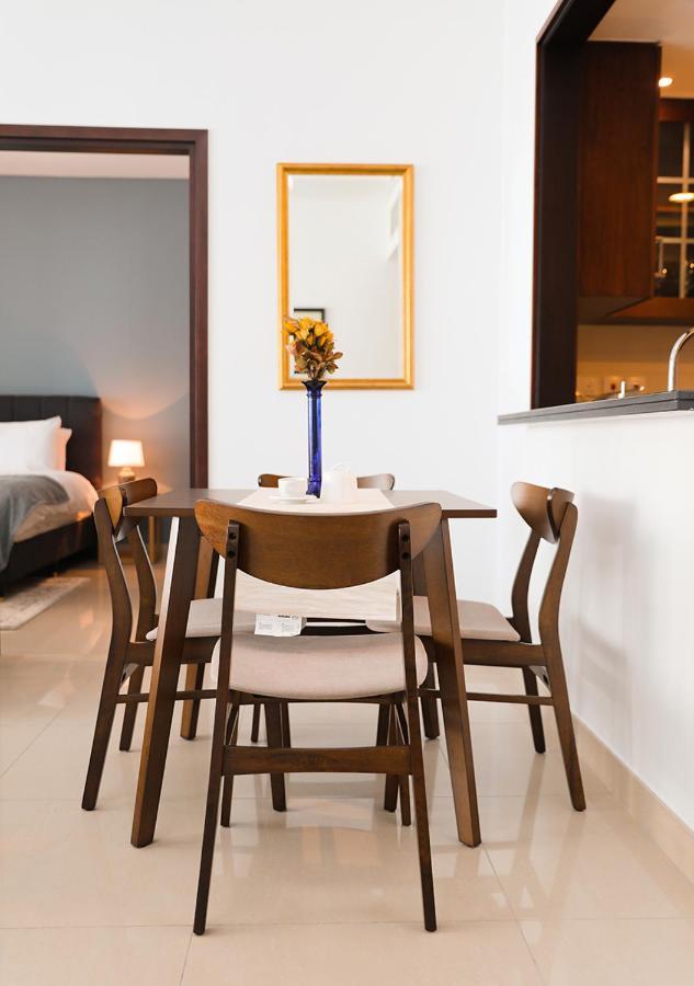 Nasma Luxury Stays - Fancy Apartment With Balcony Near Burj Khalifa Dubai Exterior foto
